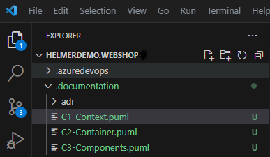 Documentation folder Documentation folder